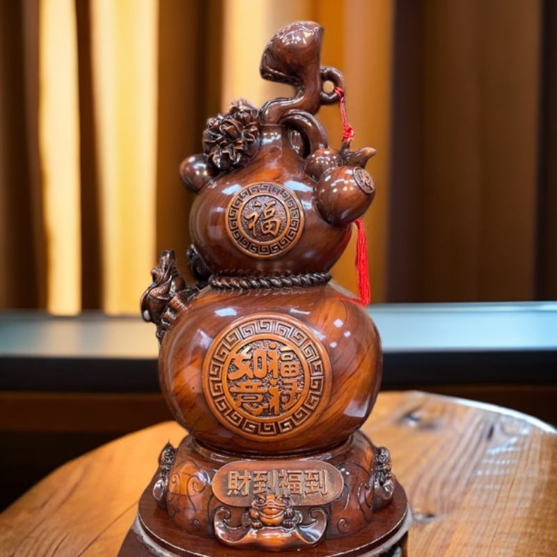 财到福到葫芦家居装饰摆件客厅玄关博古架电视柜