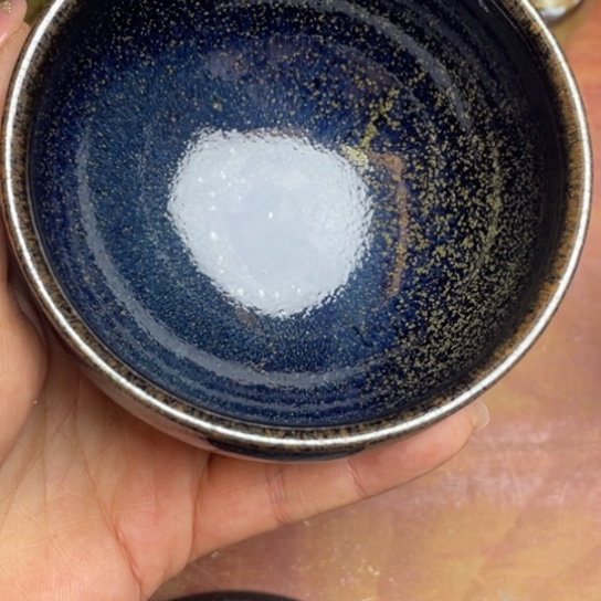 茶盏沐雨茶器柴烧主人杯