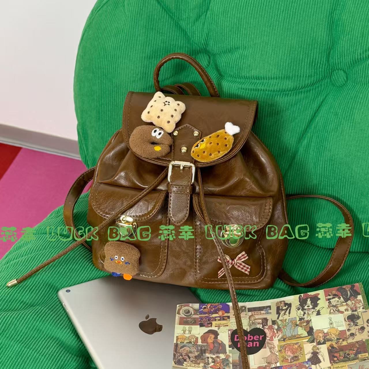 【玩偶福袋】好看的双肩包