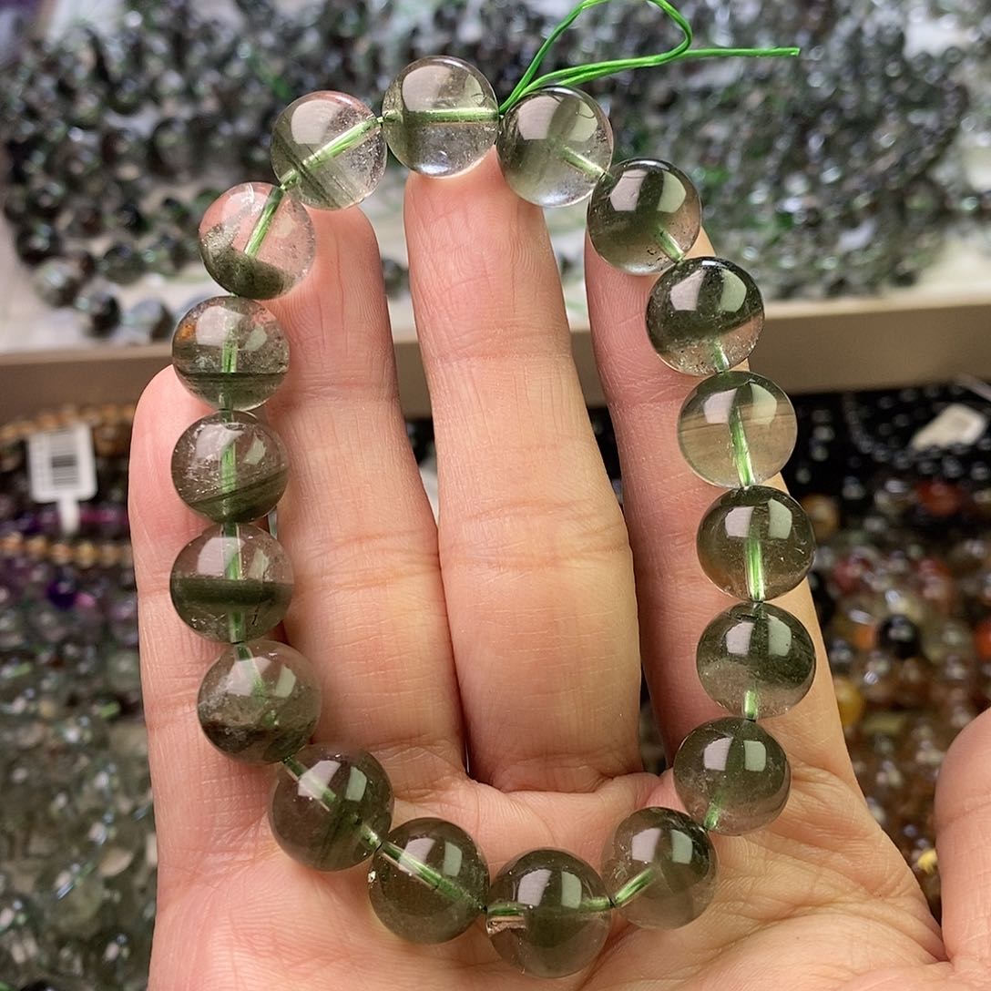 水晶手串未镶嵌留*卡12