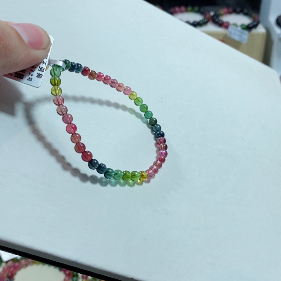 碧玺手链未镶嵌碧玺