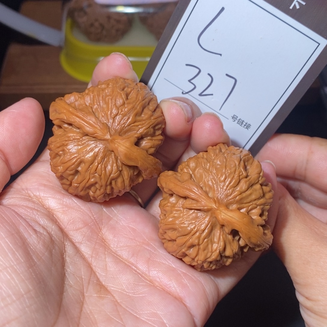把件文玩核桃42白狮子327号