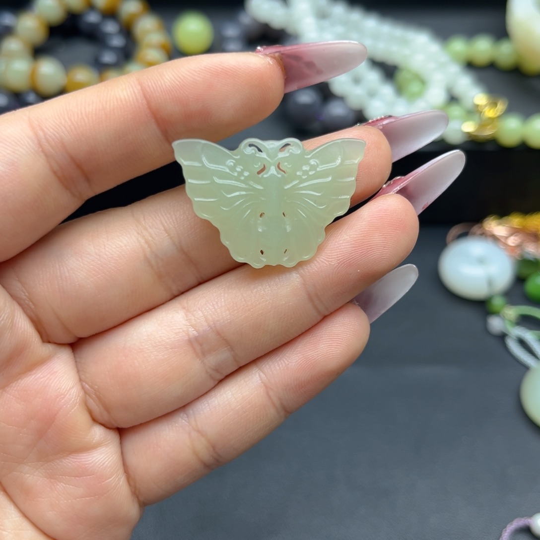 未镶嵌和田玉珠宝半成品