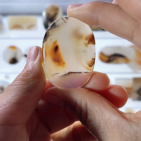 【闪购商品】玛瑙/玉髓珠宝半成品未镶嵌