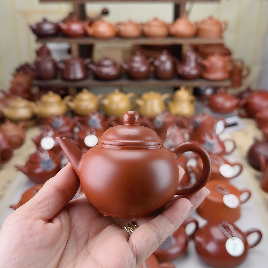 酸***辣紫砂茶壶朱泥水平100c