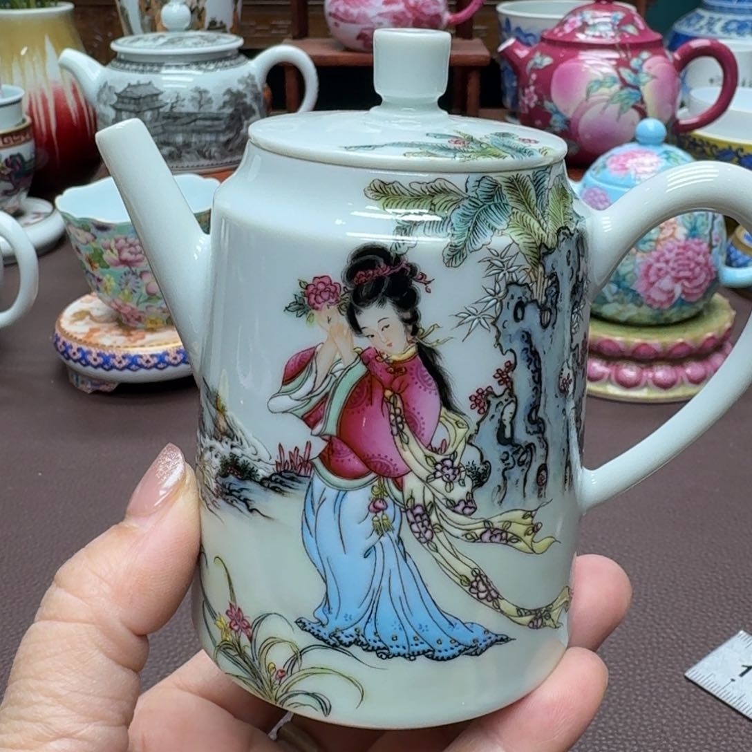 瓷片景德镇仿古手工制作精品展示