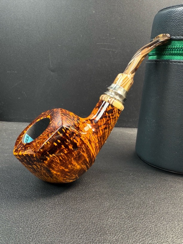 丹麦吉普森C4石楠木烟斗（内径22.3斗深34.8长137）