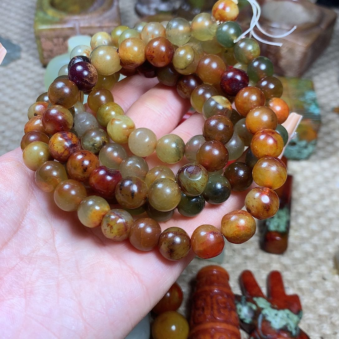 白玉菩提吊坠挂件