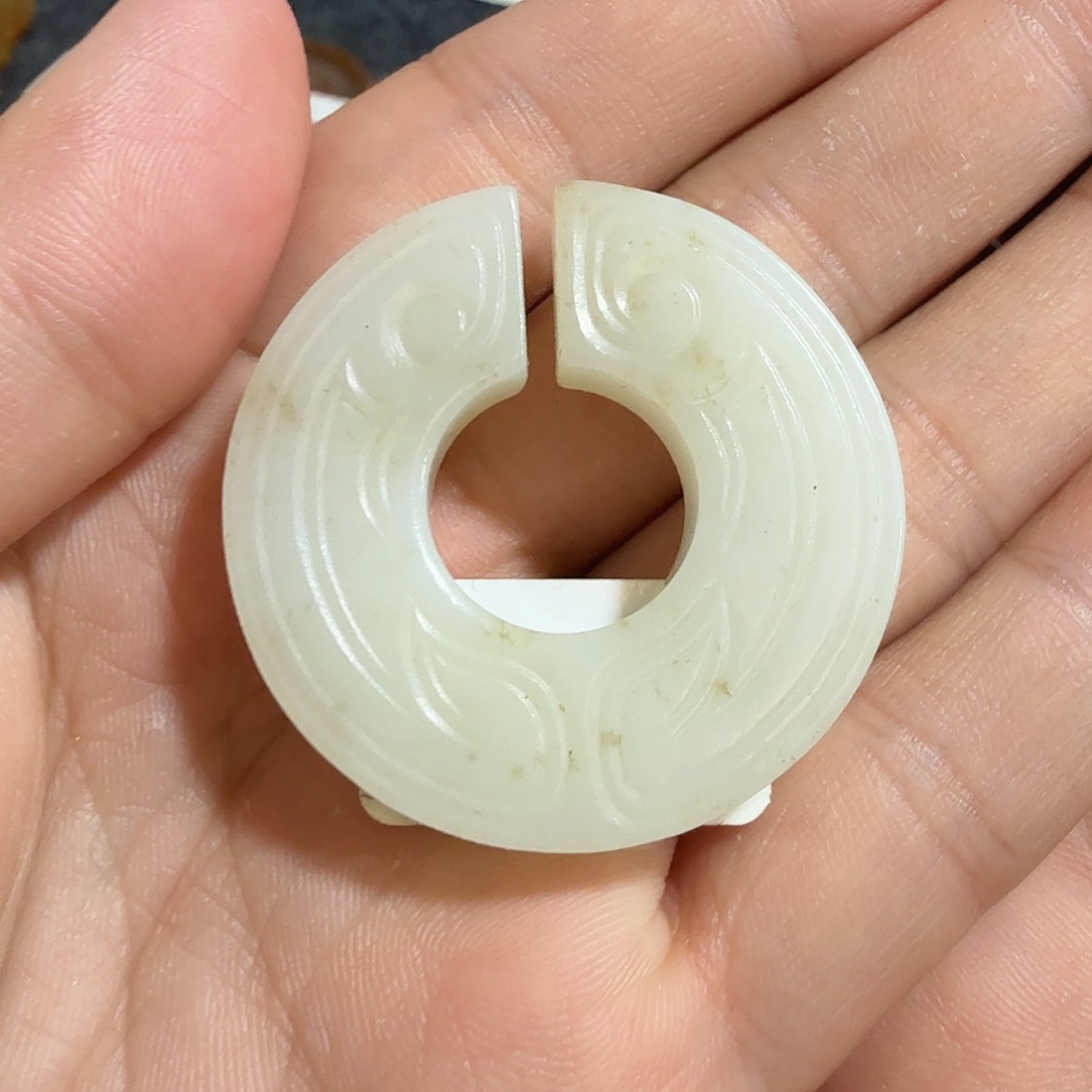 和田玉挂件未镶嵌万*