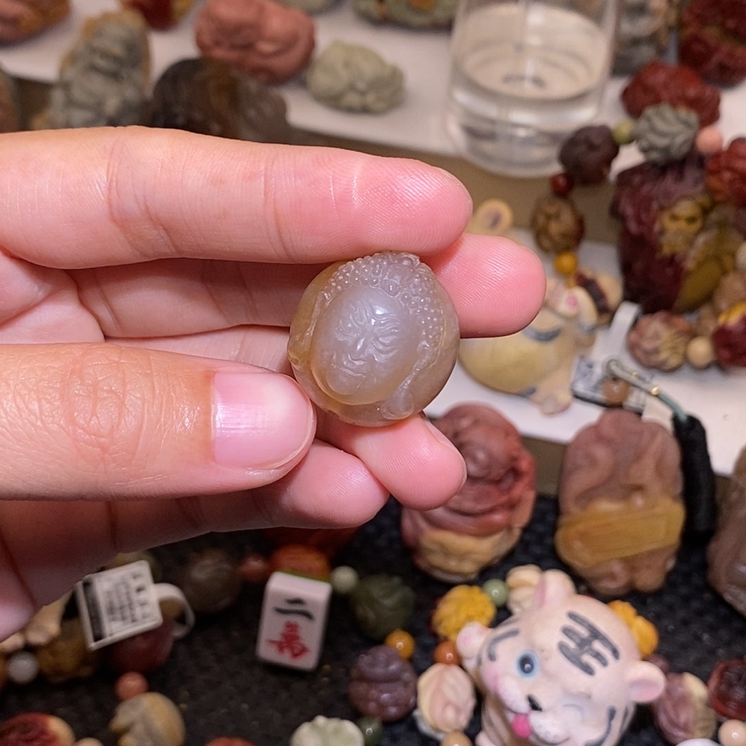 石英质玉（阿拉善玉）未镶嵌手链