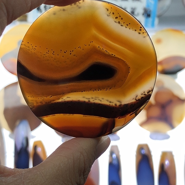 查罗石未镶嵌珠宝半成品44