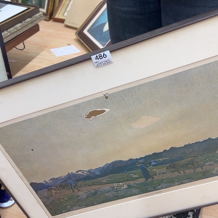 浪***恒版画中古商品486哈哈哈