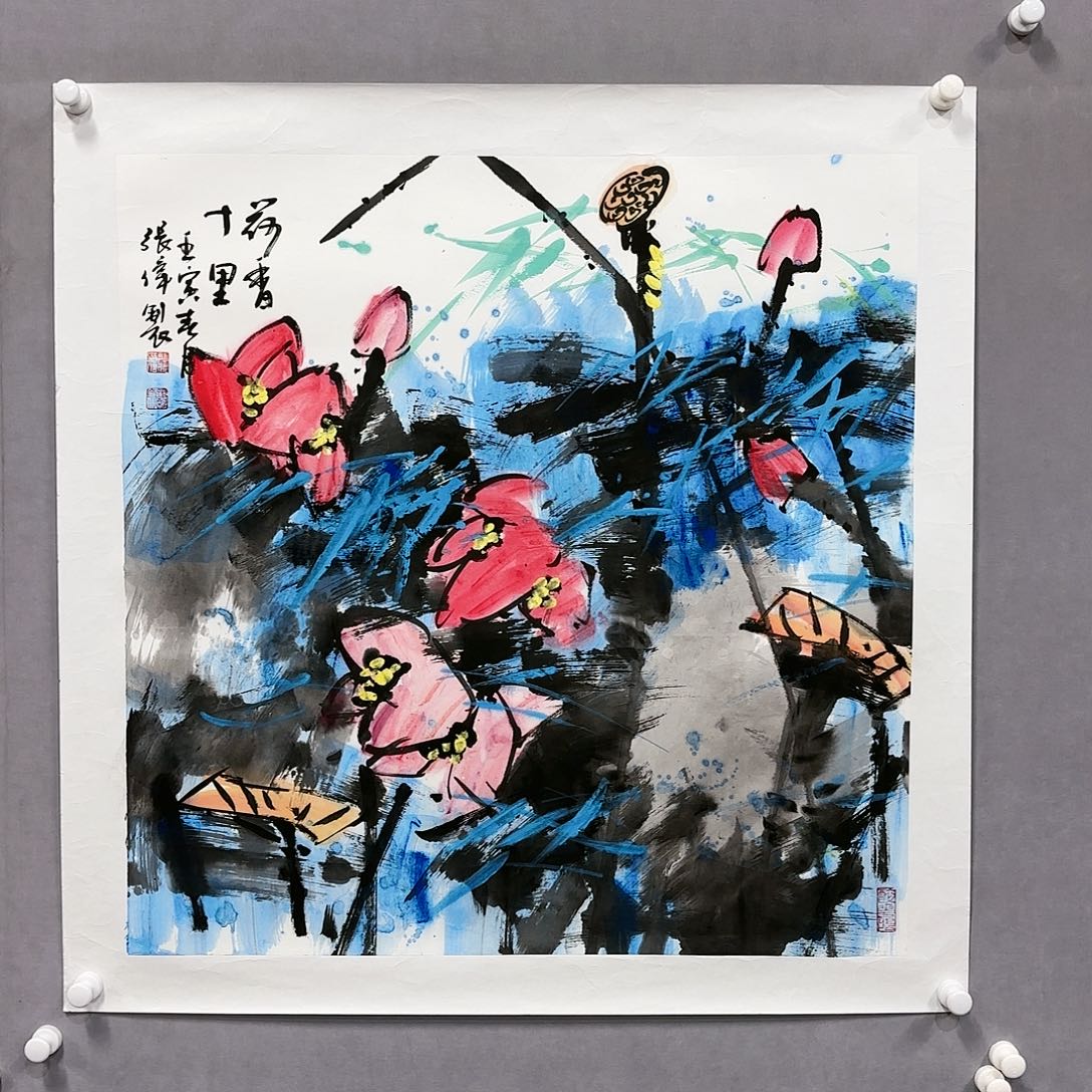 国画国画纯手绘作品请放心去藏