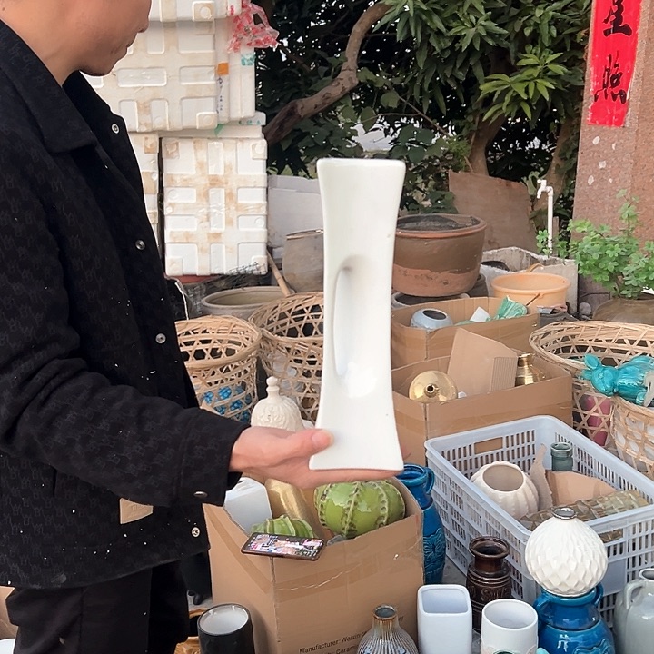 瓶高度30厘米口径6厘米微瑕捡漏