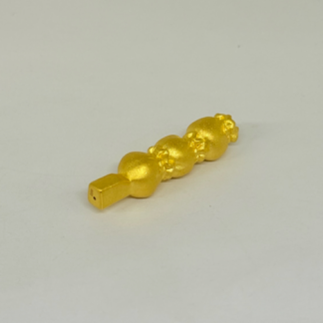 （壹凡黄金）投资金足金999火腿肠鱿鱼串美食烤串系列摆件