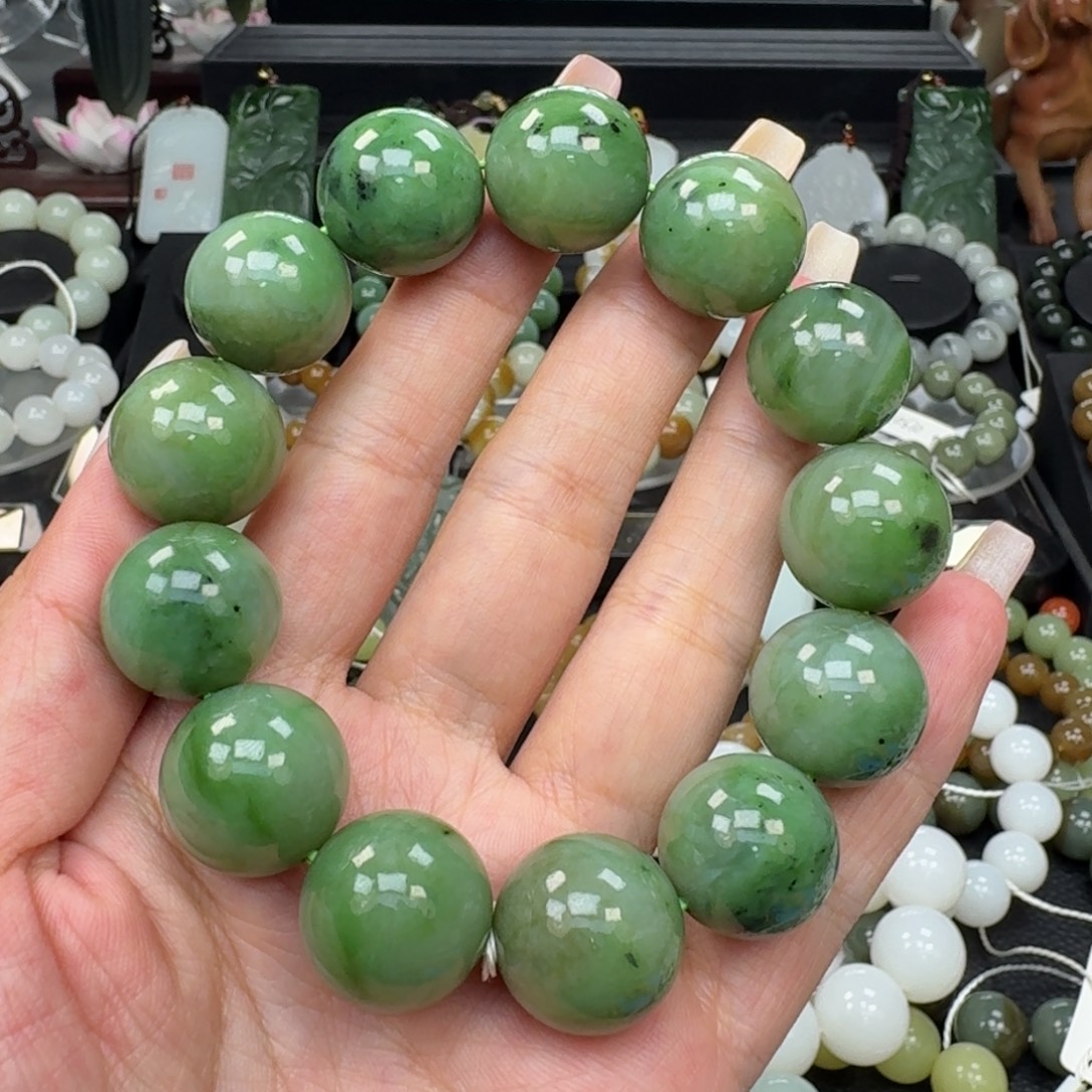 康***儿手链未镶嵌和田玉