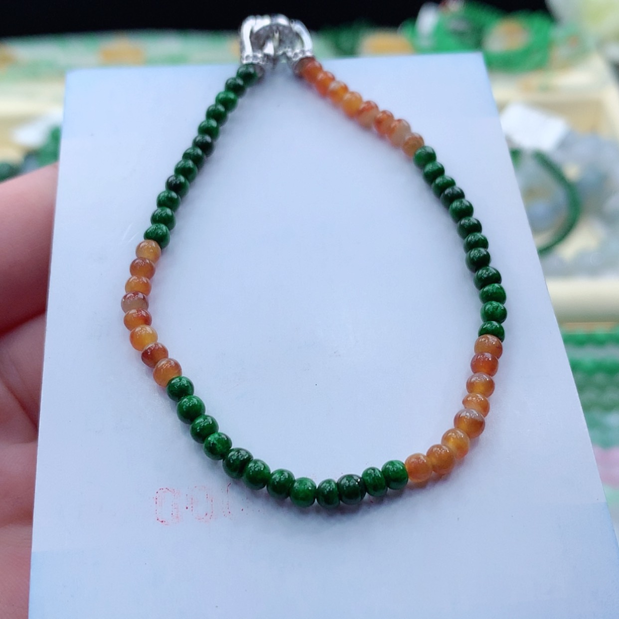 【闪购商品】翡翠颈饰未镶嵌缅甸天然a货翡翠