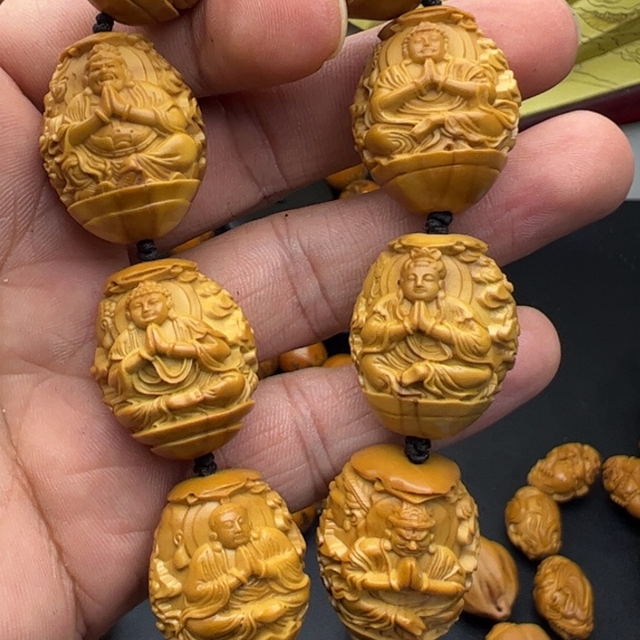 橄榄核手串/手链2.2地府万佛