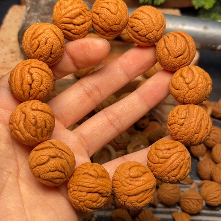 桃核手串龙纹桃核1