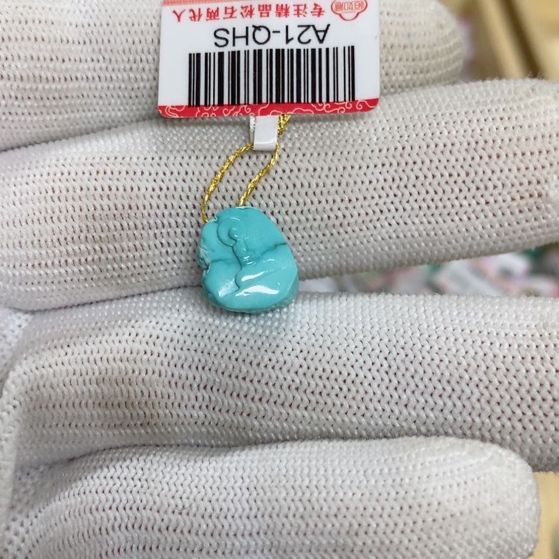 绿松石珠宝奇石未镶嵌