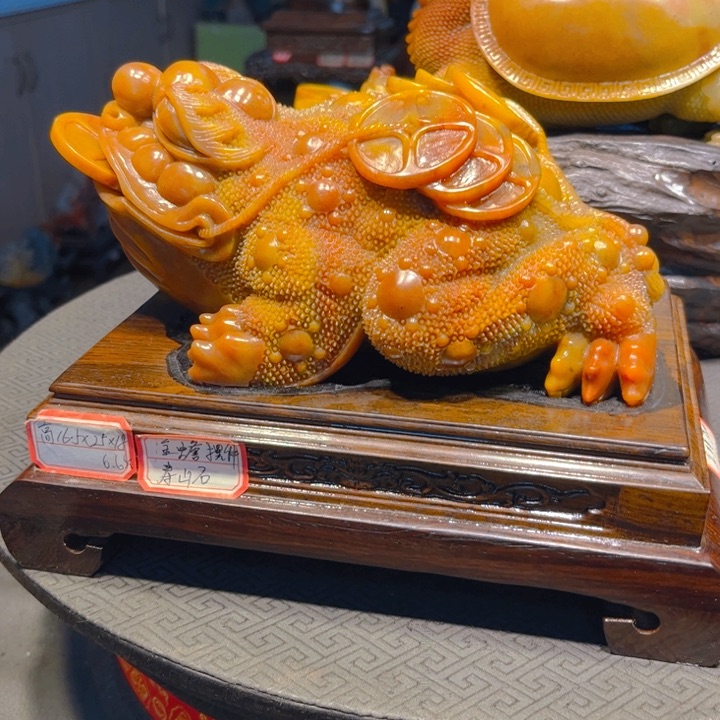 寿山石許*寿山石雕刻艺术品