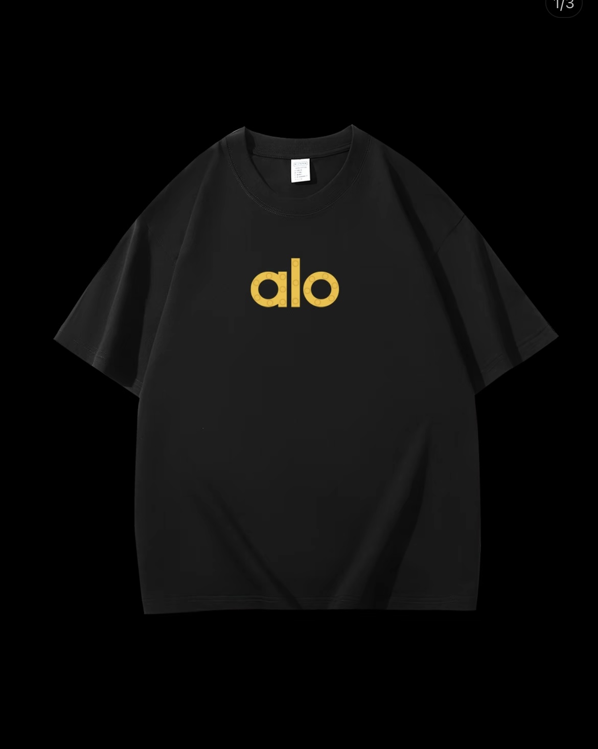 【一折粉丝福利】潮牌男女同款圆领百搭T恤