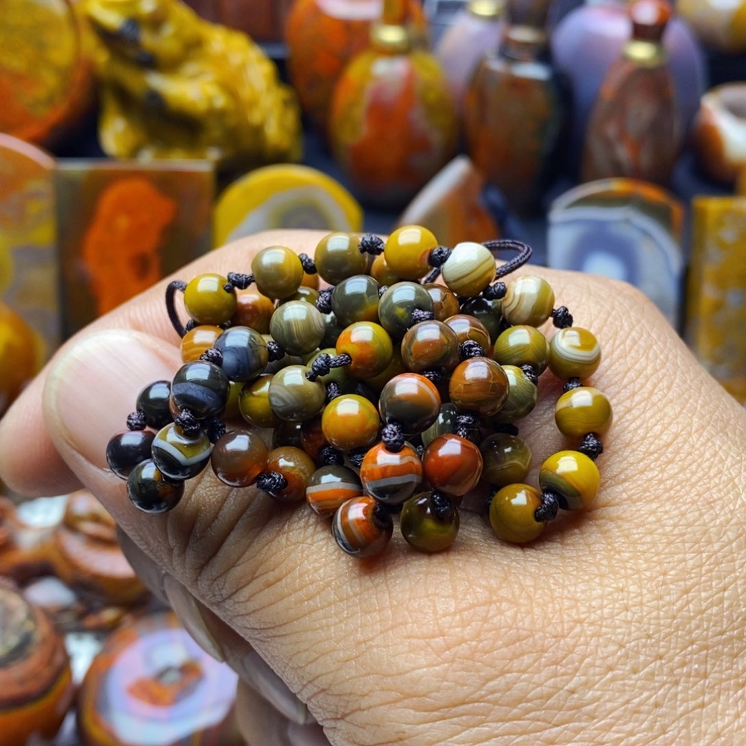 玛瑙/玉髓颈饰未镶嵌e**7