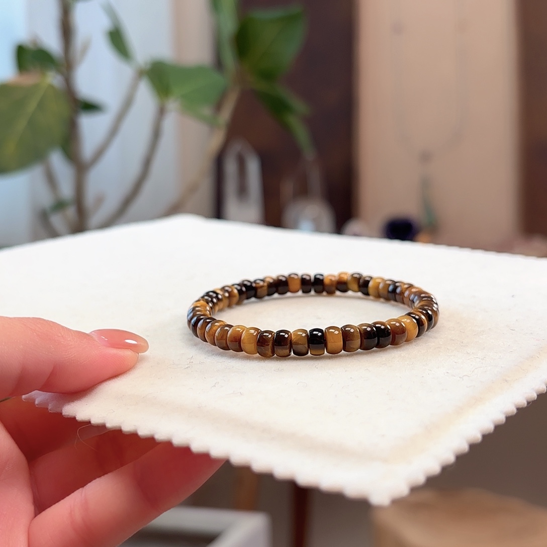 木变石（虎睛石）未镶嵌手串