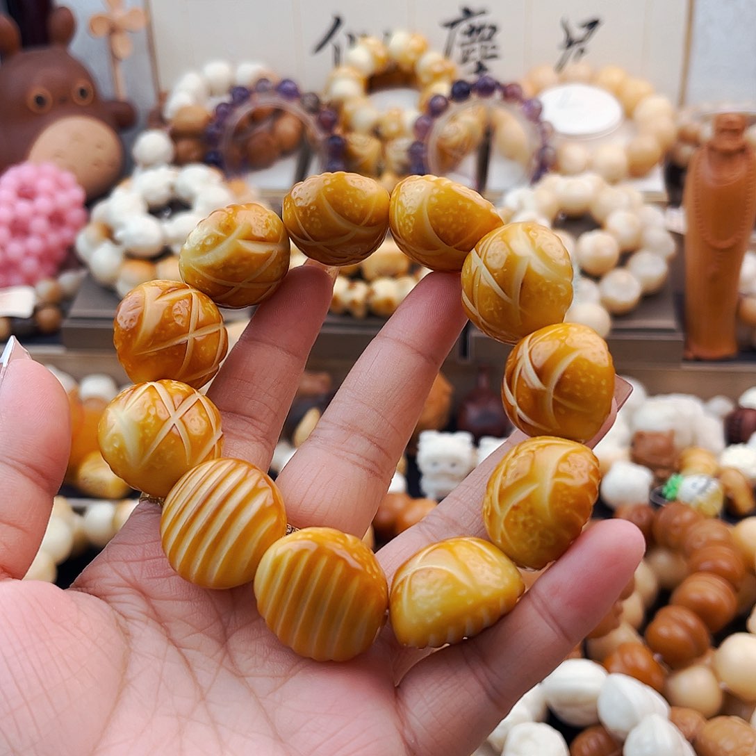 菩提根/象牙果手串菠萝包