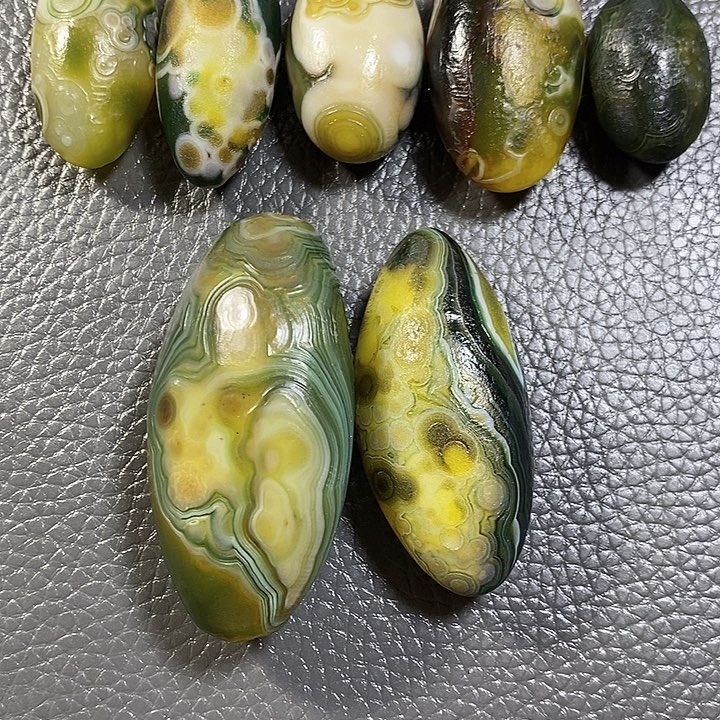 賈***涂玛瑙/玉髓未镶嵌吊坠(不含链)