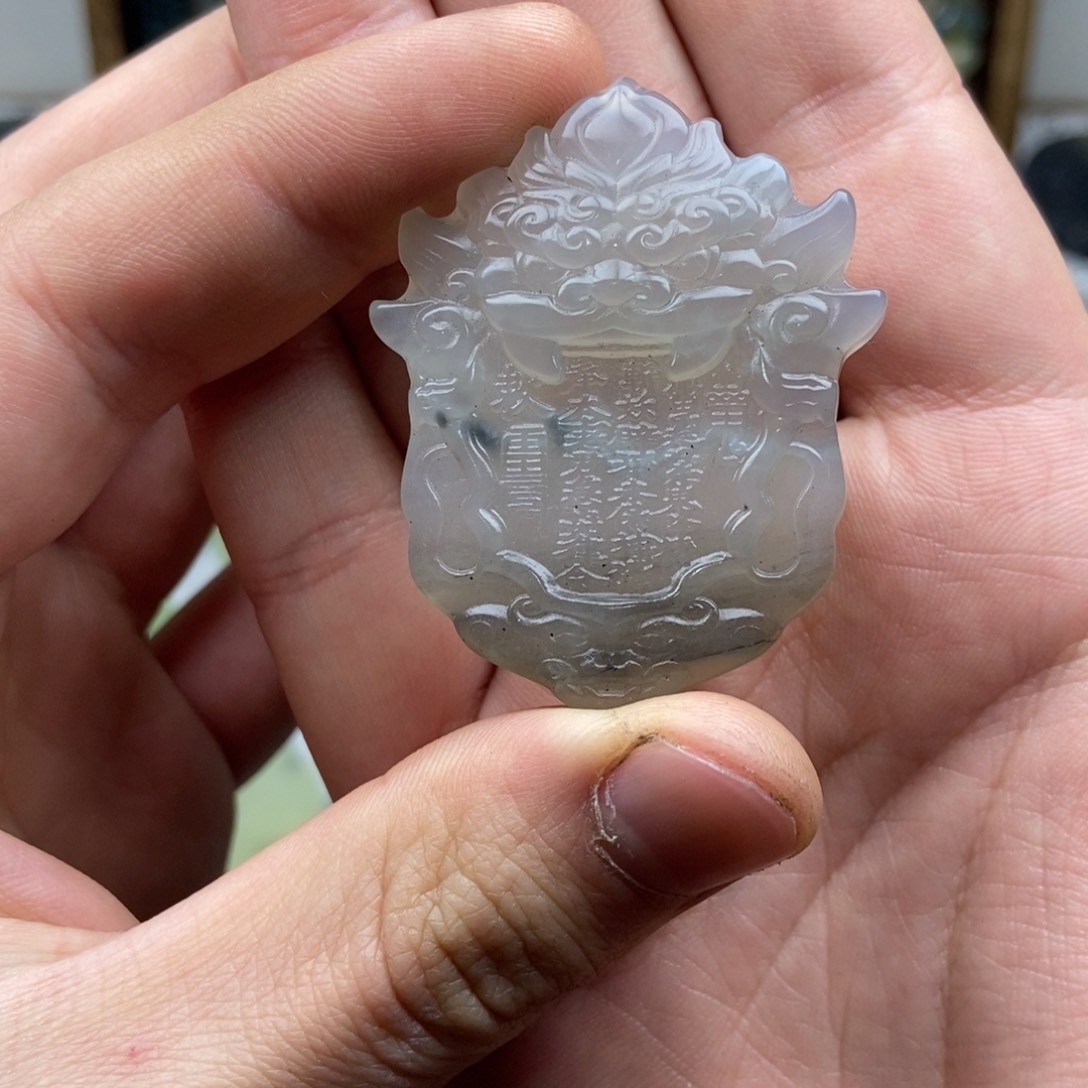 蛇纹石玉颈饰未镶嵌A*x