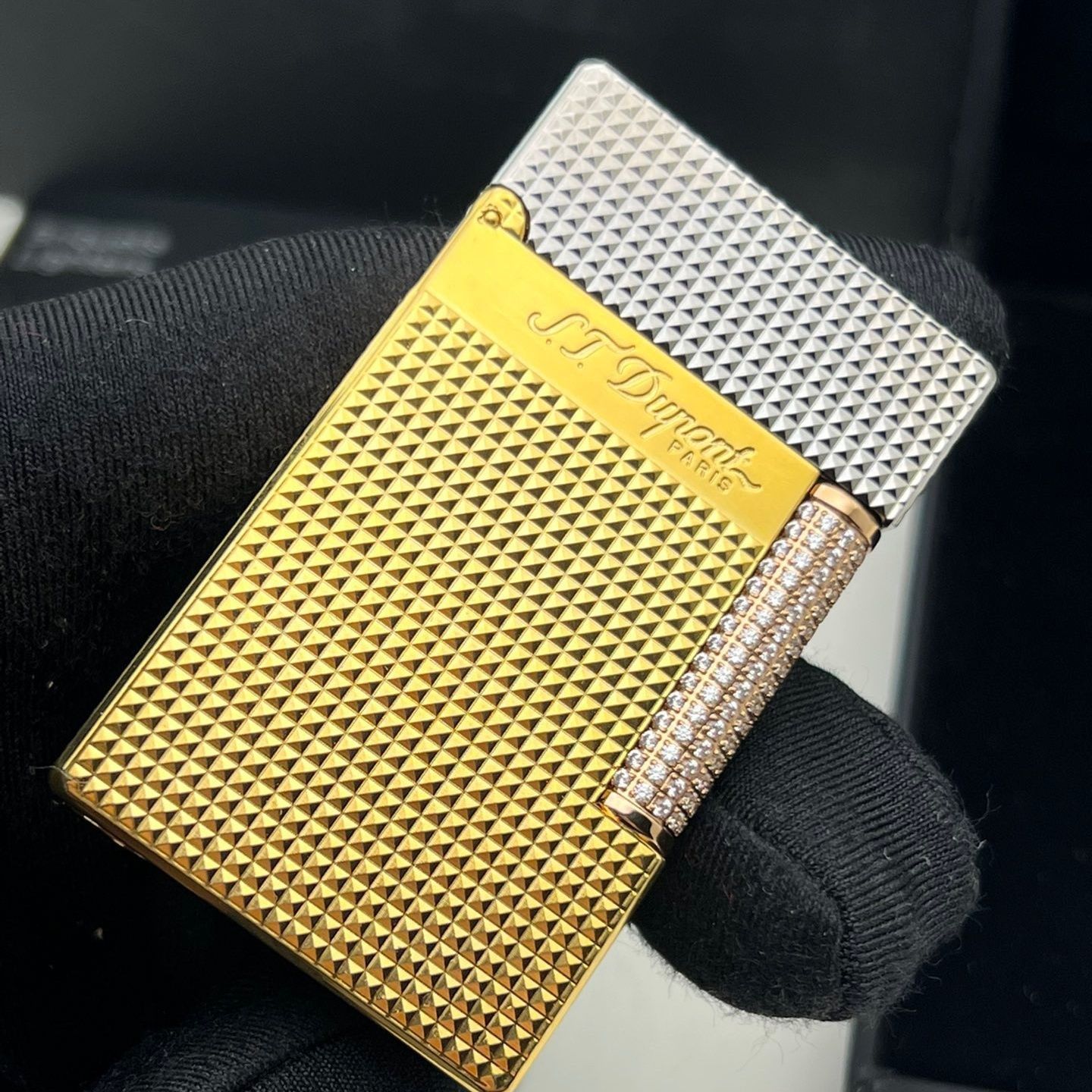 法国150周年纪念朗声打火机礼物滑轮都侧清脆充气