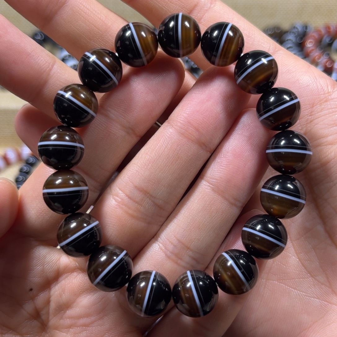 玛瑙/玉髓未镶嵌手链