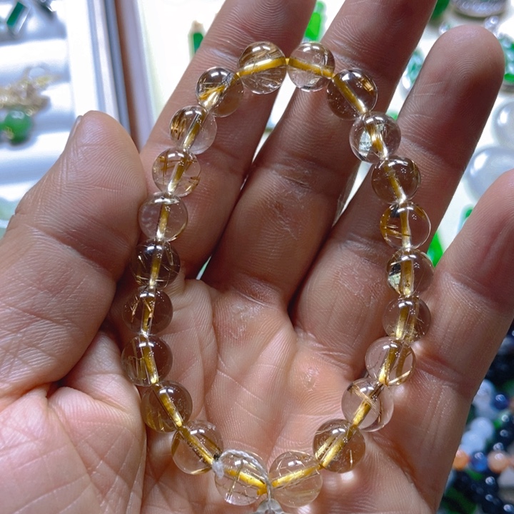 发晶手链未镶嵌发晶