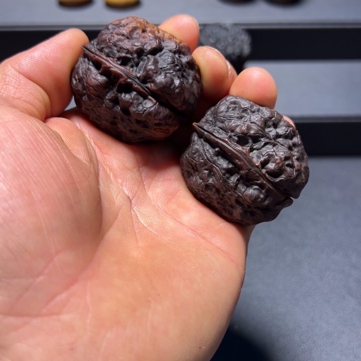 文玩核桃把件B九五玄包40mm