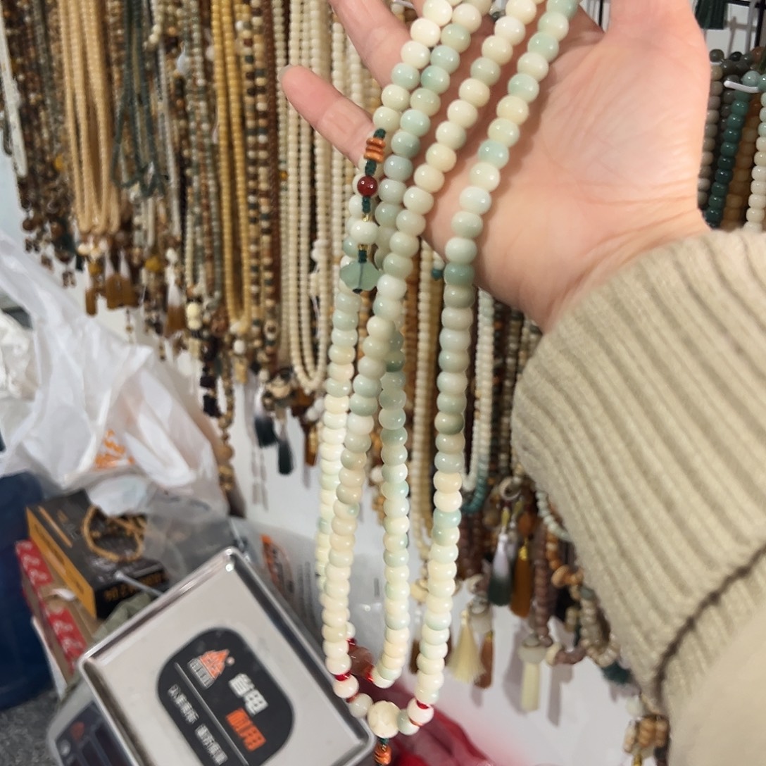 白玉菩提吊坠790斜挎