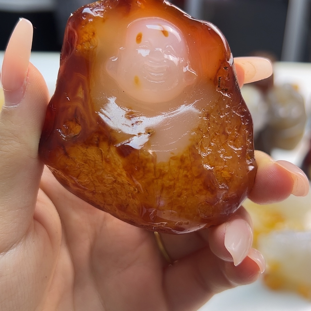 玛瑙/玉髓合金颈饰
