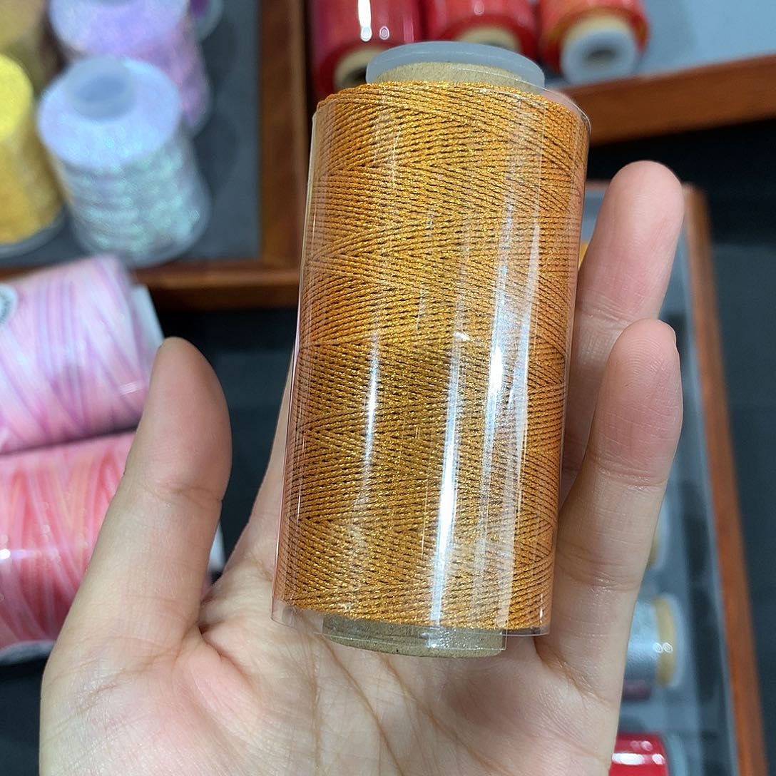 棉蜡金线6股2卷40克