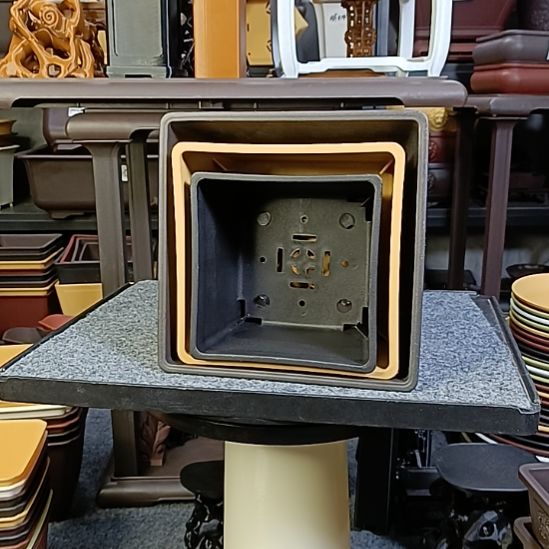 3只大中小花鸟奎面盆