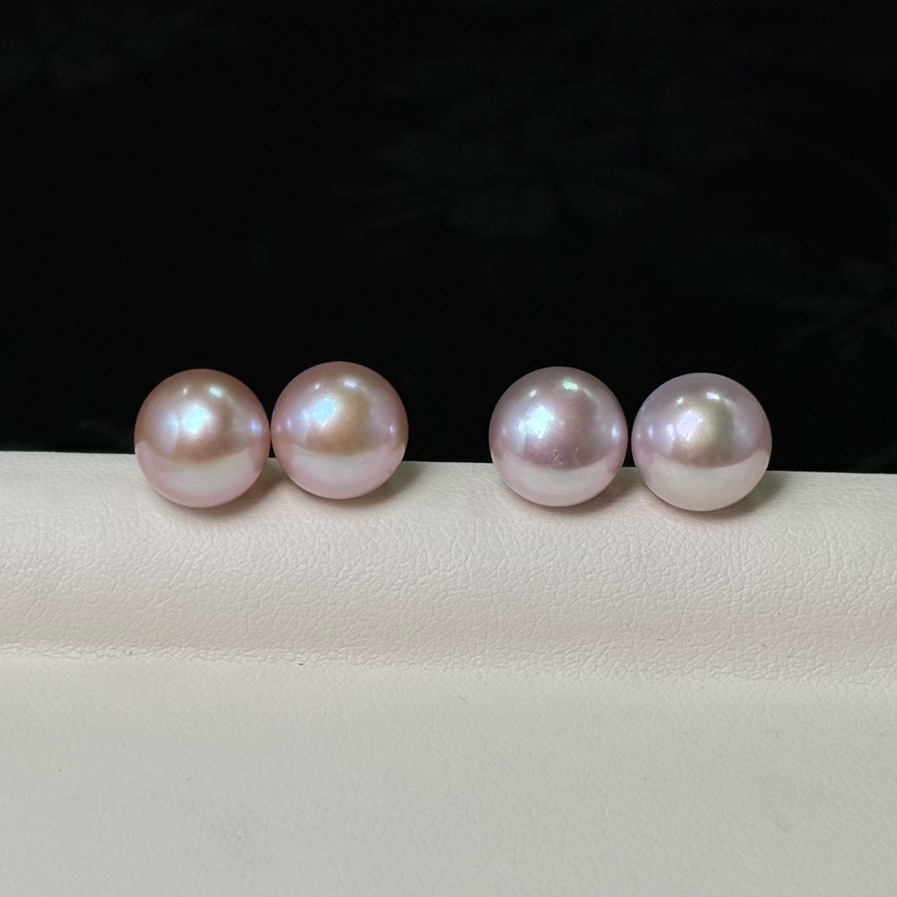 【老郑家】925银珍珠耳钉一对 多样性发一件