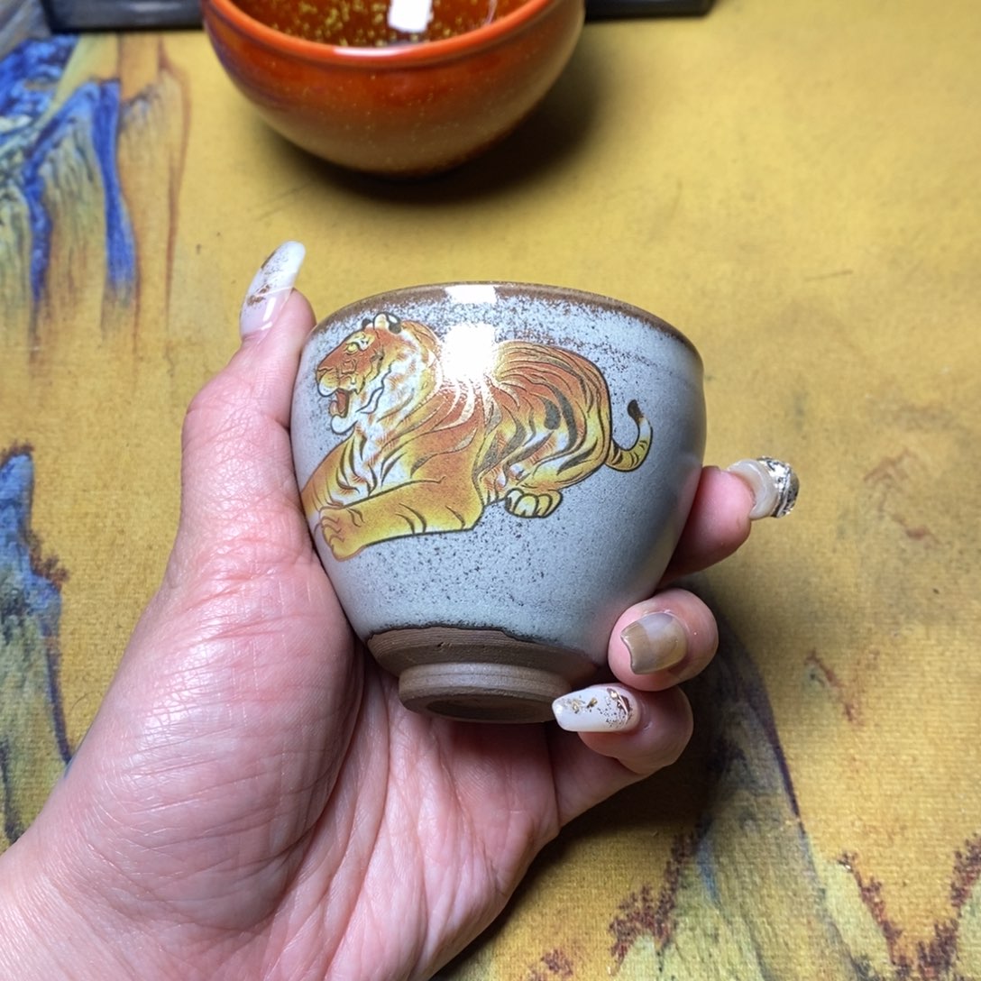 茶盏建盏喝茶主人杯茶杯