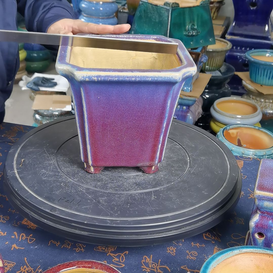 内口17深17石湾花盆默认微瑕