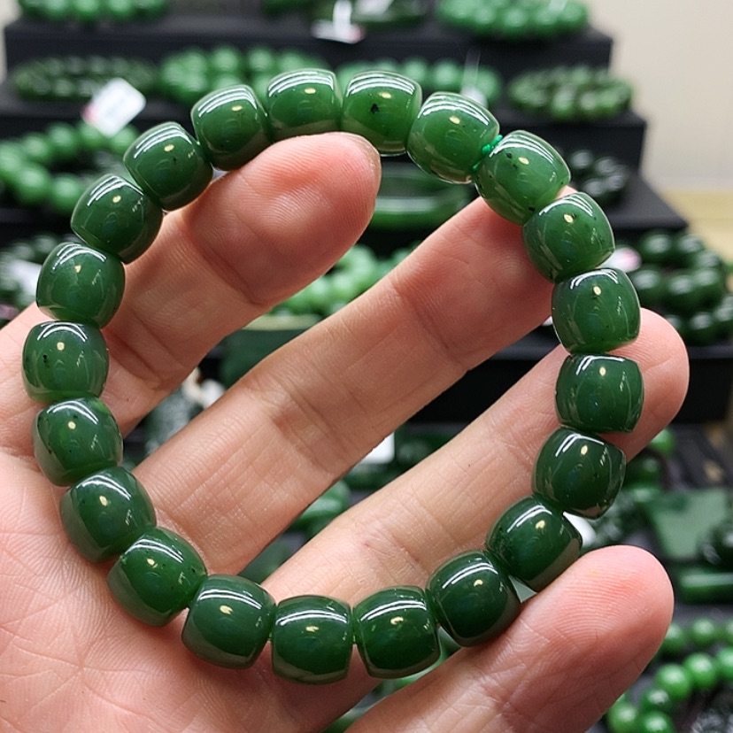 【闪购商品】和田玉（碧玉）手链未镶嵌