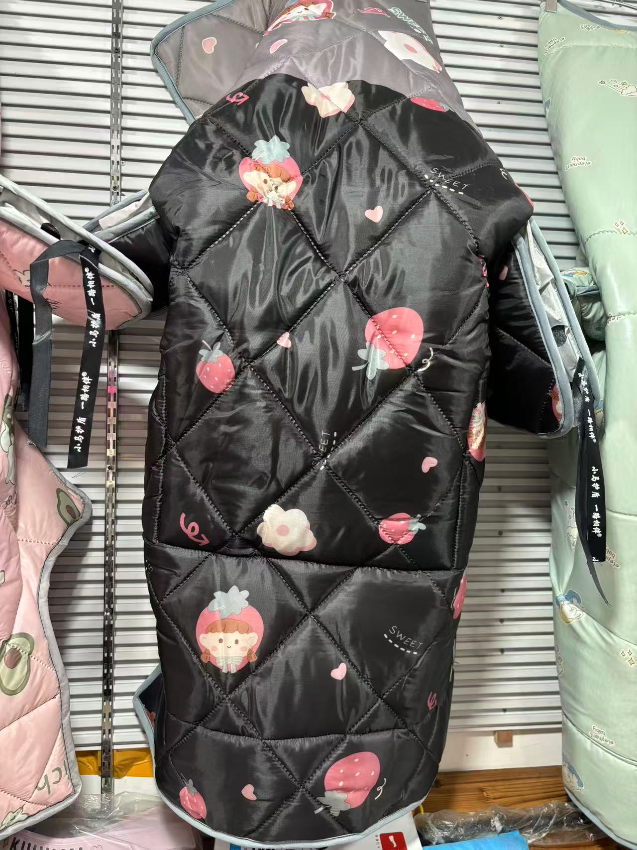 电动车通用厚款挡风被防风防水保暖防晒加厚加绒通用款