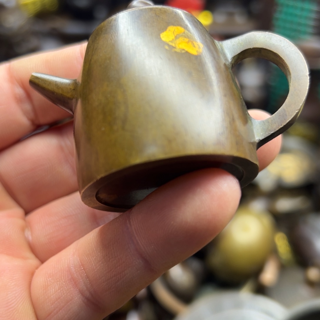 铜摆件欢迎欢迎你