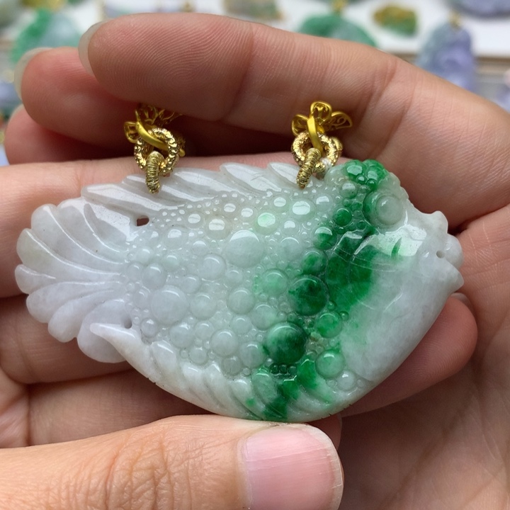 颈饰未镶嵌翡翠翡翠
