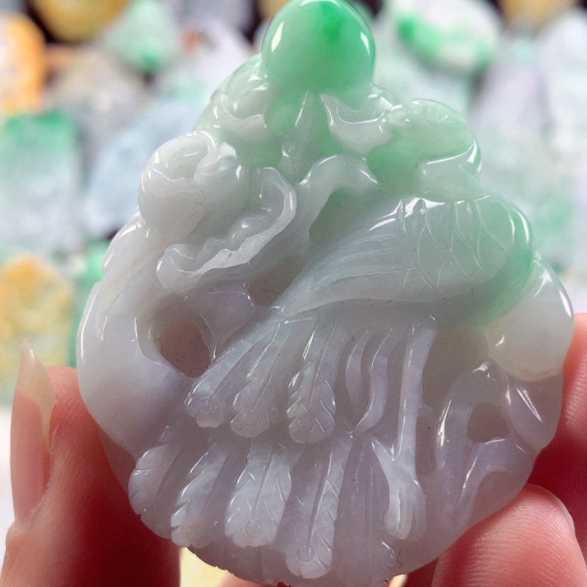 【闪购商品】翡翠吊坠(不含链)未镶嵌
