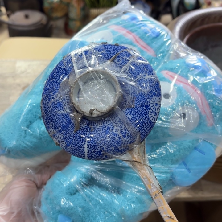 陶瓷古美术置物摆件