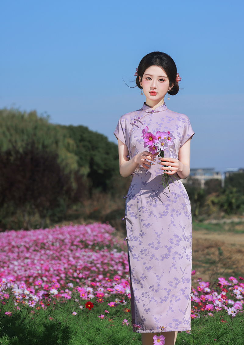 聚优雅日常气质旗袍E02-3