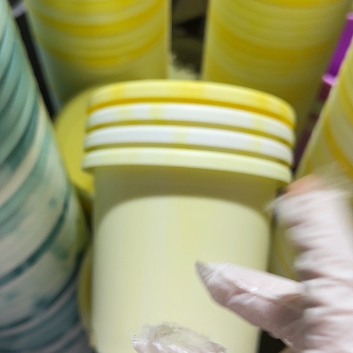 四季4号黄色琉璃无托10个